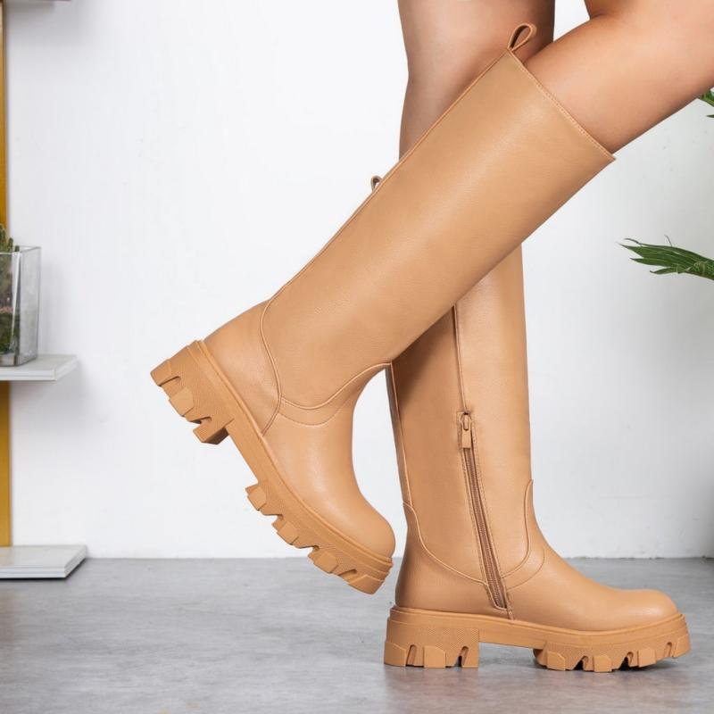 Ashley Støvle 9016   Camel fra Shoes