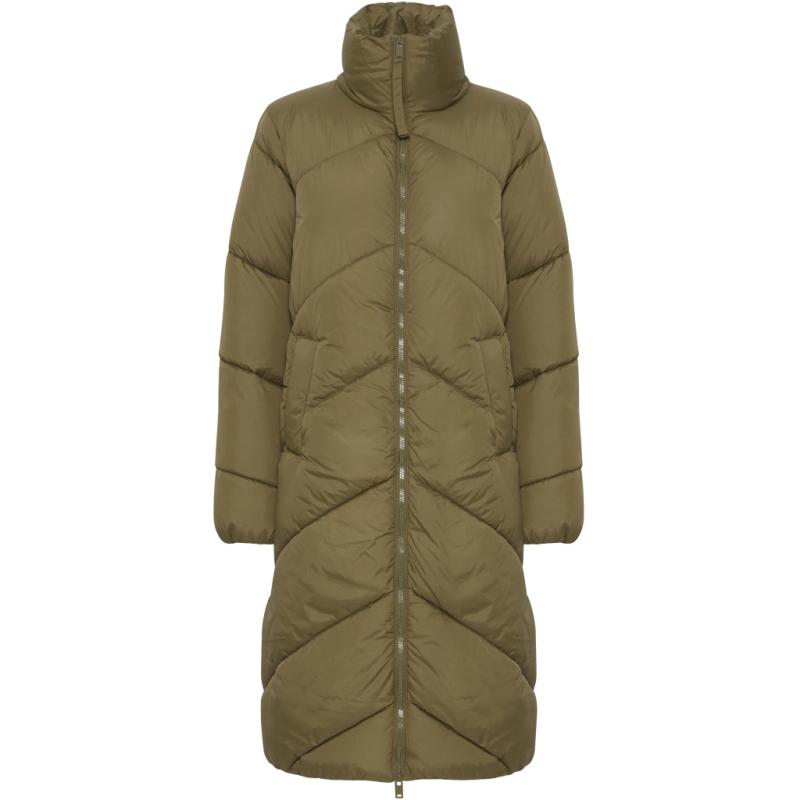 Dame Jakke Bybomina   Military Olive fra B.young