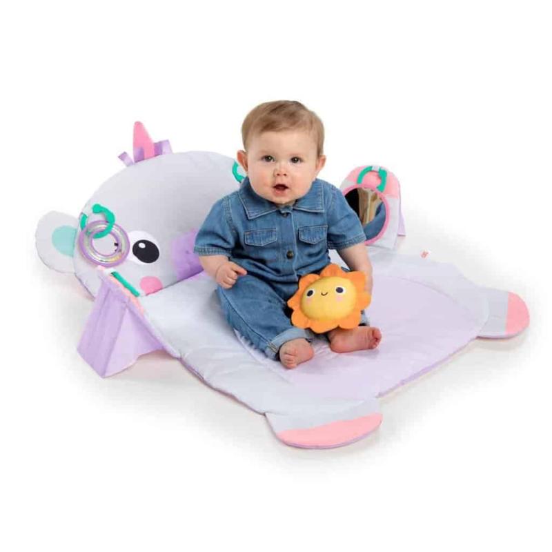 Tummy Time Prop & Playâ¢ Enhjørning Legemåtte fra Bright Starts