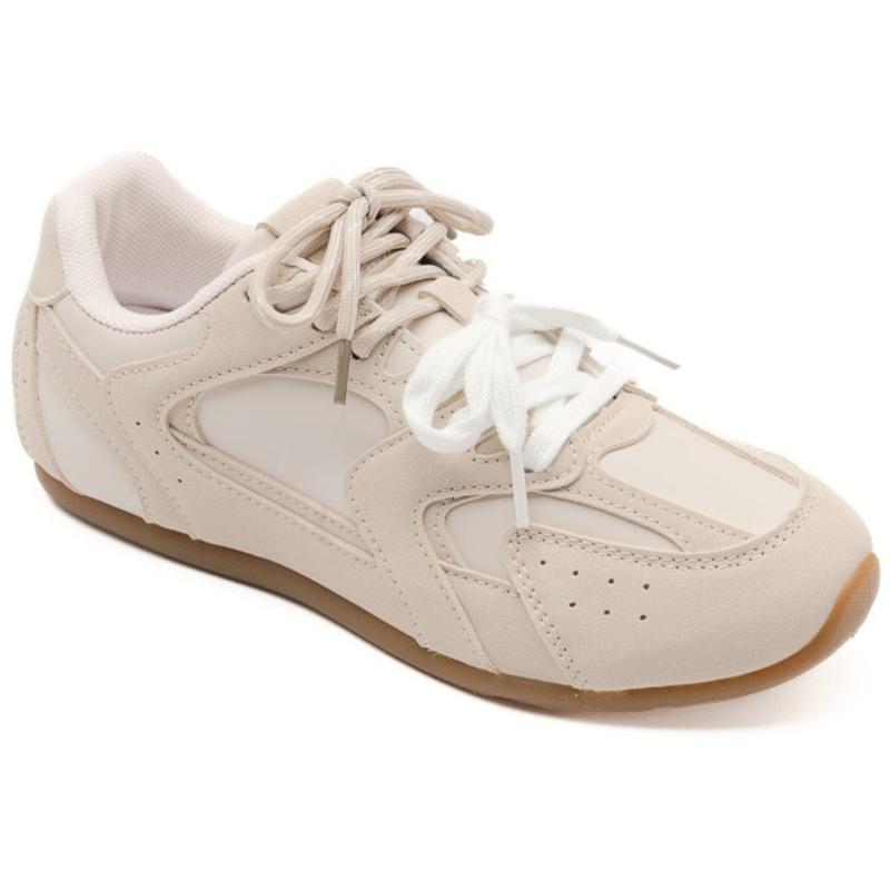 Beatrice Dame Sneakers 6506   Beige fra Shoes