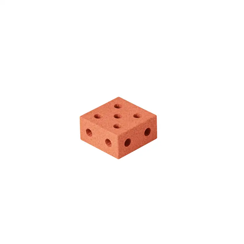 Block Square Burnt Orange fra Modu