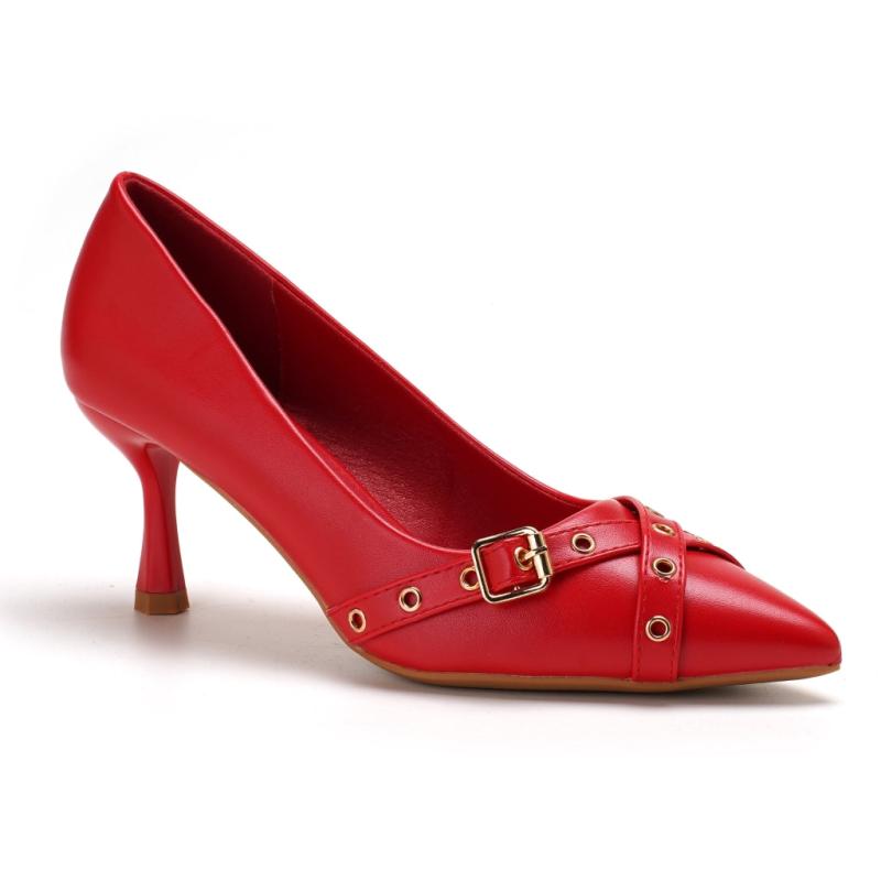 Brigitte Dame Sko 77 546   Red fra Shoes