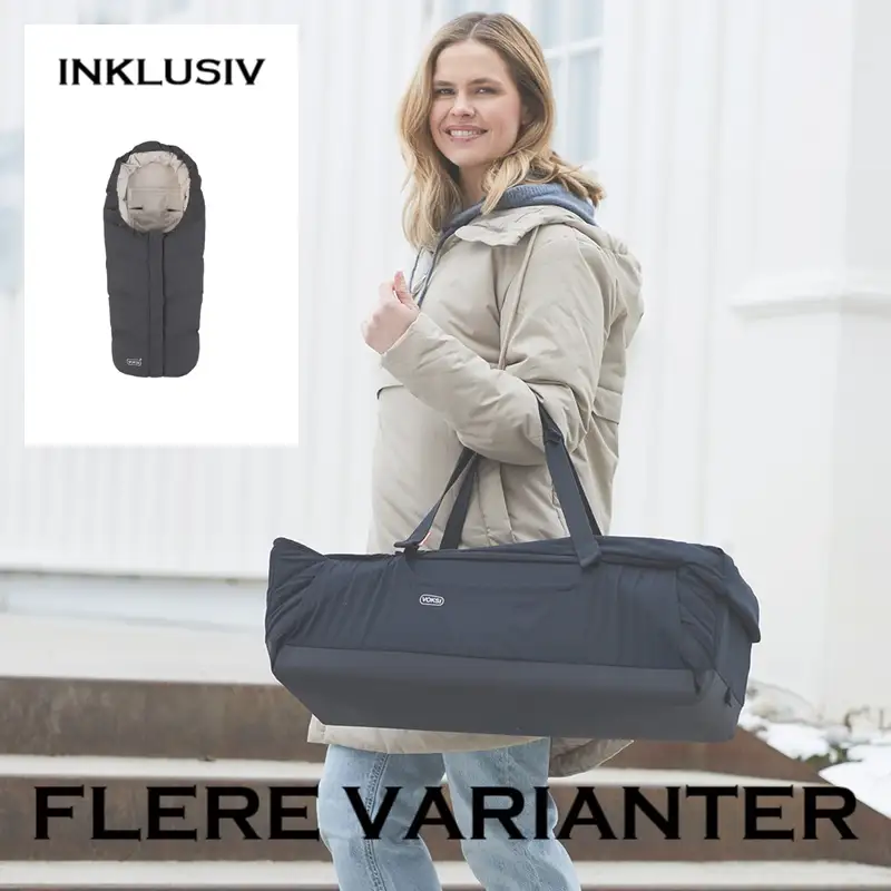 Carry Me Inkl.   Move Black Eller Grey   Grey Cream   Black fra Voksi
