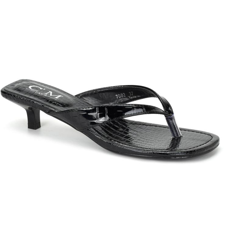 Clarinda Dame Stiletter 7082   Black fra Shoes