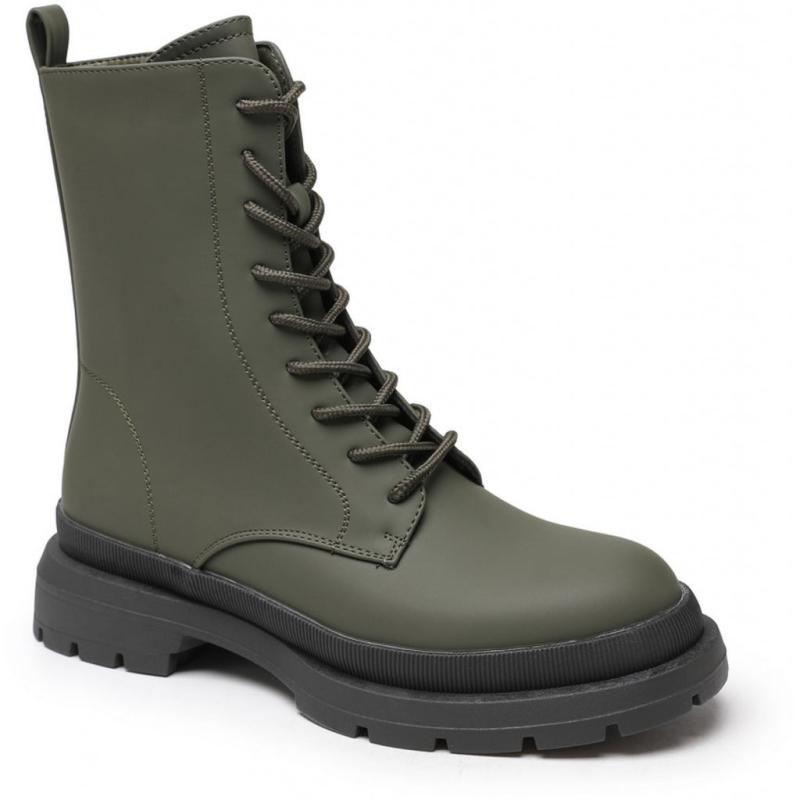 Dame Støvle 9033 Khaki fra Shoes