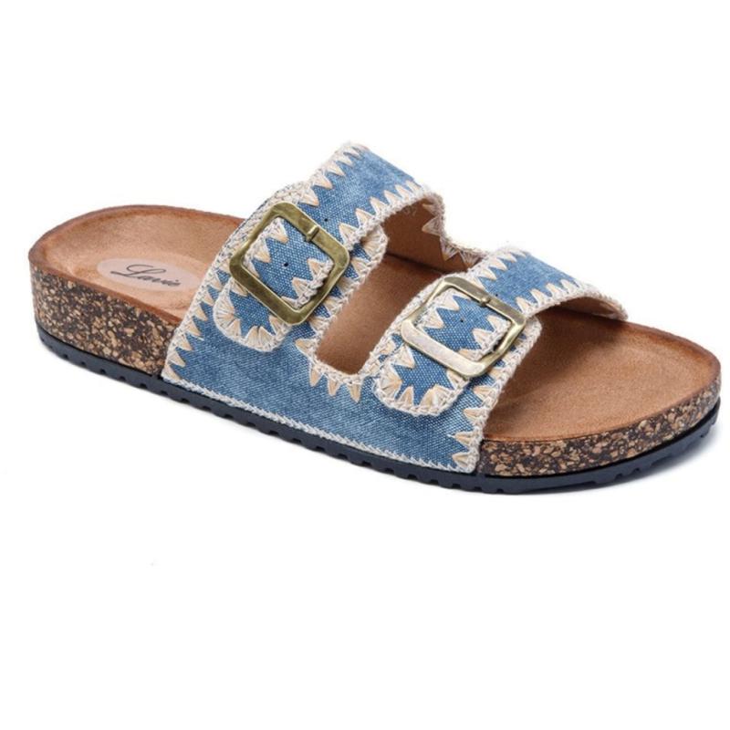 Vida Dame Sandal Vg340   Celeste fra Shoes