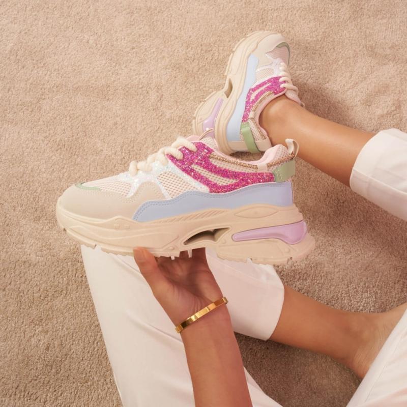 Haya Dame Sko 7570   Multicolor fra Shoes