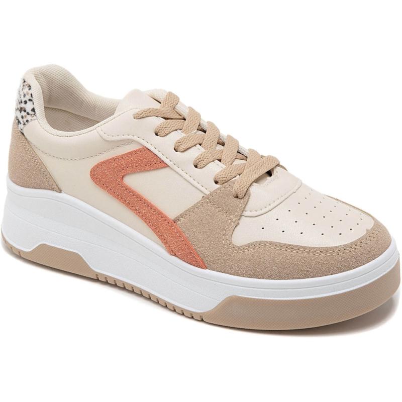 Carrie Dame Sneakers 9298   Kaki fra Shoes