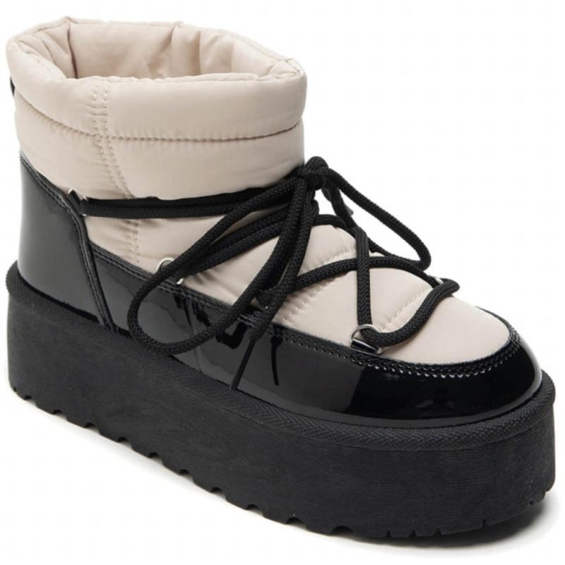 Franny Dame Støvler 7532   Beige fra Shoes