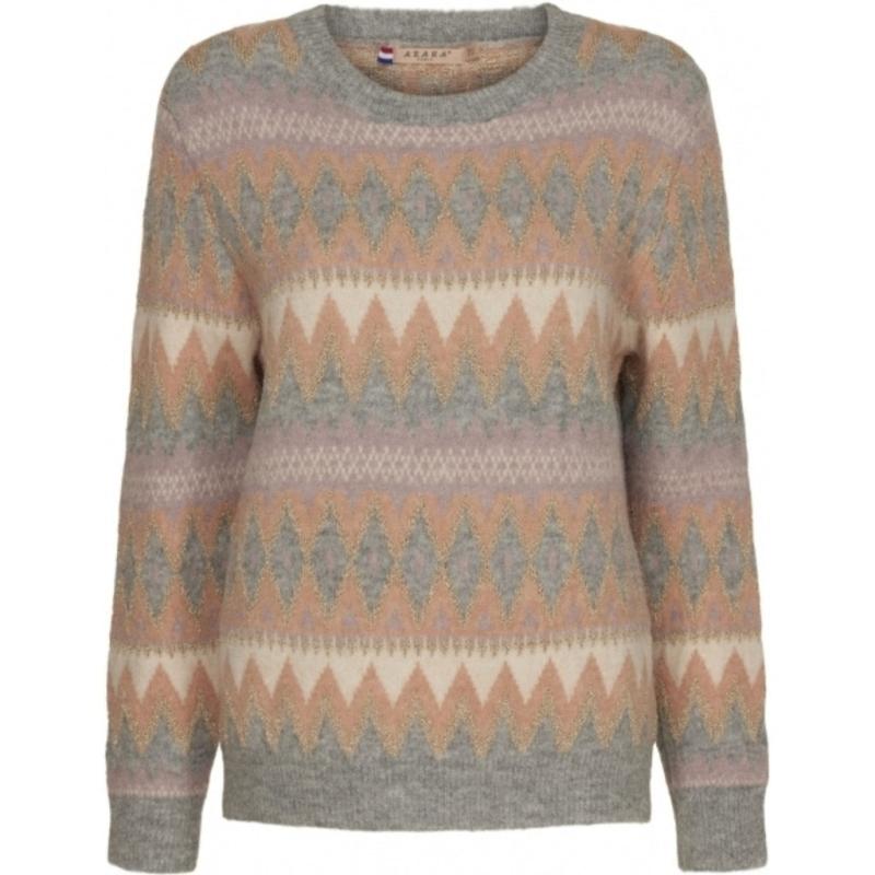 Dame Strik At5508   Grey fra Tex-time