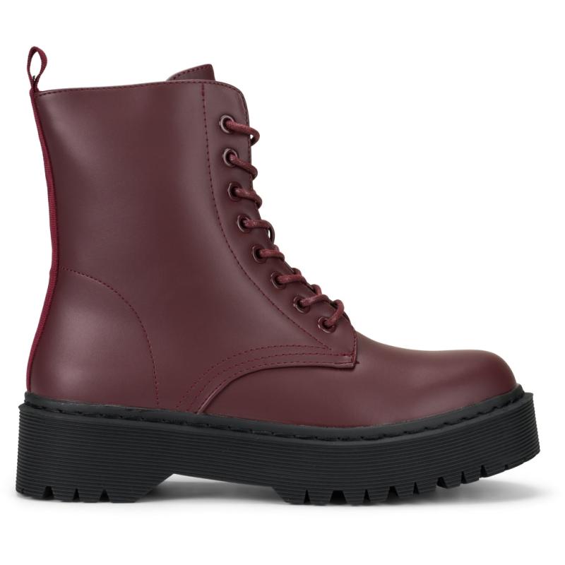 Diane Dame Støvler 68276   Wine fra Shoes