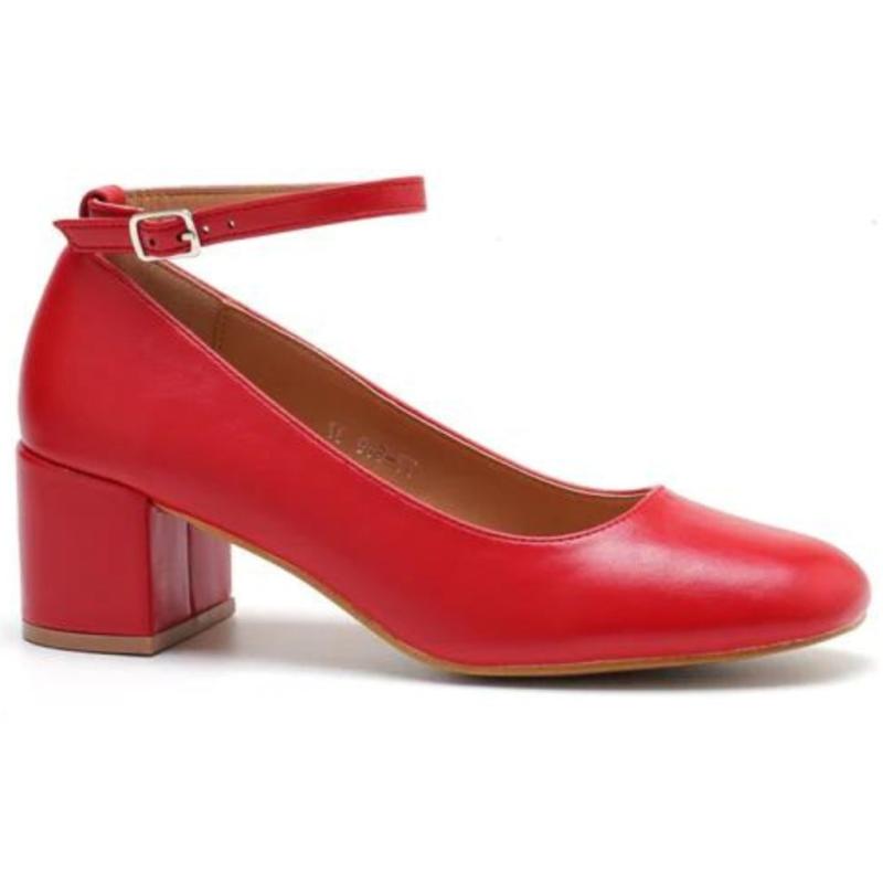 Dominique Dame Sko 77 559 Red fra Shoes