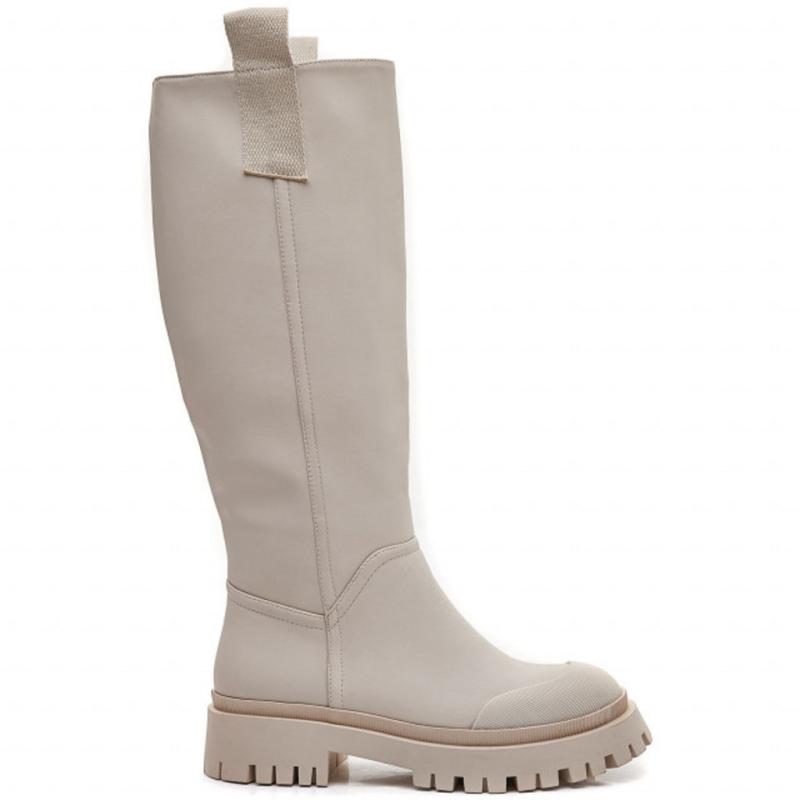 Ejla Støvle 8550   Beige fra Shoes