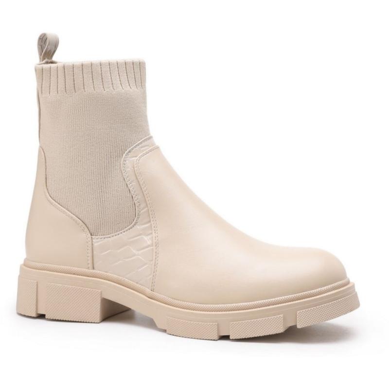 Elanor Støvle 9056   Beige fra Shoes