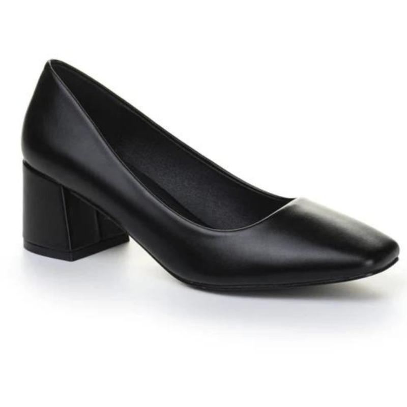 Elle Dame Sko 8132 Black Pu fra Shoes