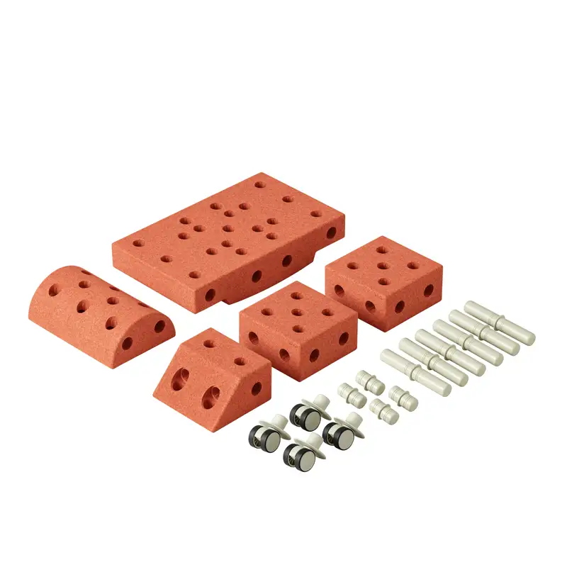 Explorer Set Burnt Orange   Dusty Green fra Modu