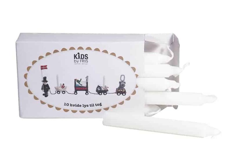Fødselsdagslys Til Tog 10 Lys I En æske fra Kids By Friis