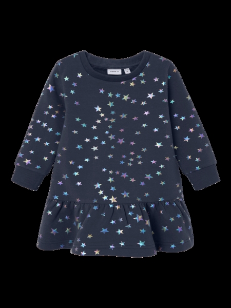Sweat Kjole Rosilia Dark Sapphire fra Name It