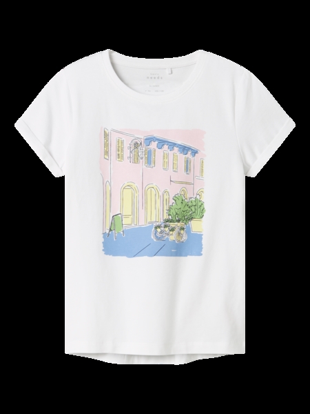 T Shirt Vix Bright White fra Name It