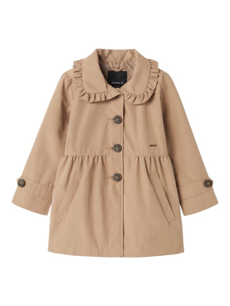 Trench Coat Madelin Savannah Tan fra Name It