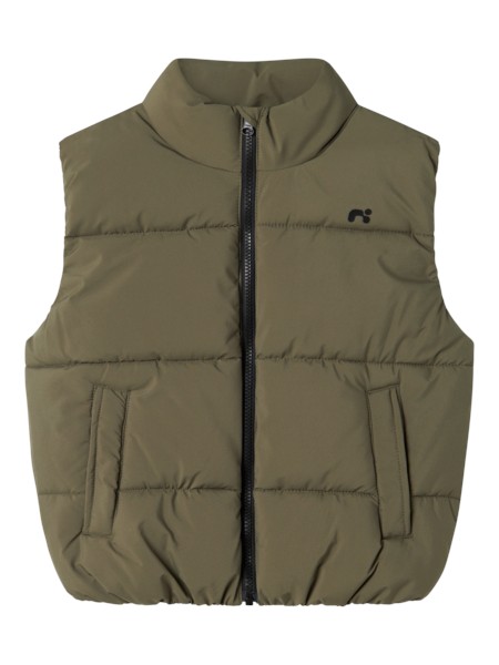 Vest Maket Dusty Olive fra Name It