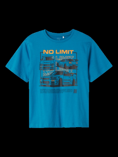 T Shirt Bennibo Fjord Blue fra Name It