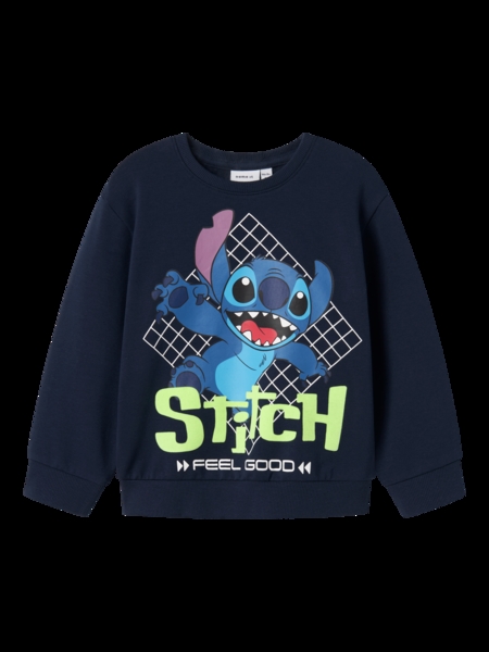 Stitch Sweatshirt Felix Navy Blazer fra Name It