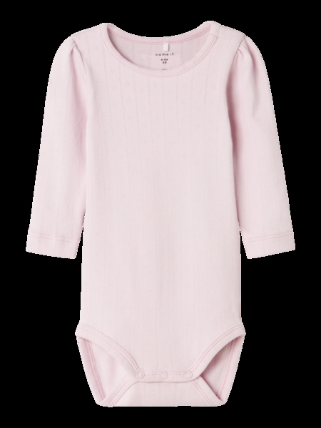 Hulmønstret Body Dagnes Light Lilac fra Name It