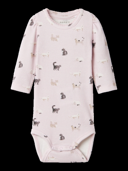Langærmet Body Brigit Light Lilac fra Name It