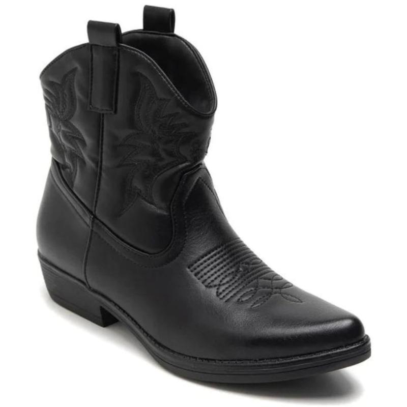 Faya Dame Cowboystøvle 9591a   Black fra Shoes