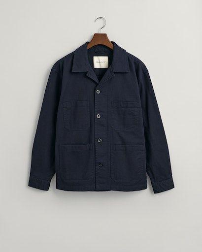 Twill Overshirt fra Gant