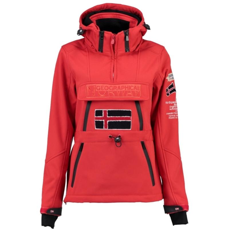 Softshell Dame Tulbeuse   Red fra Geographical Norway