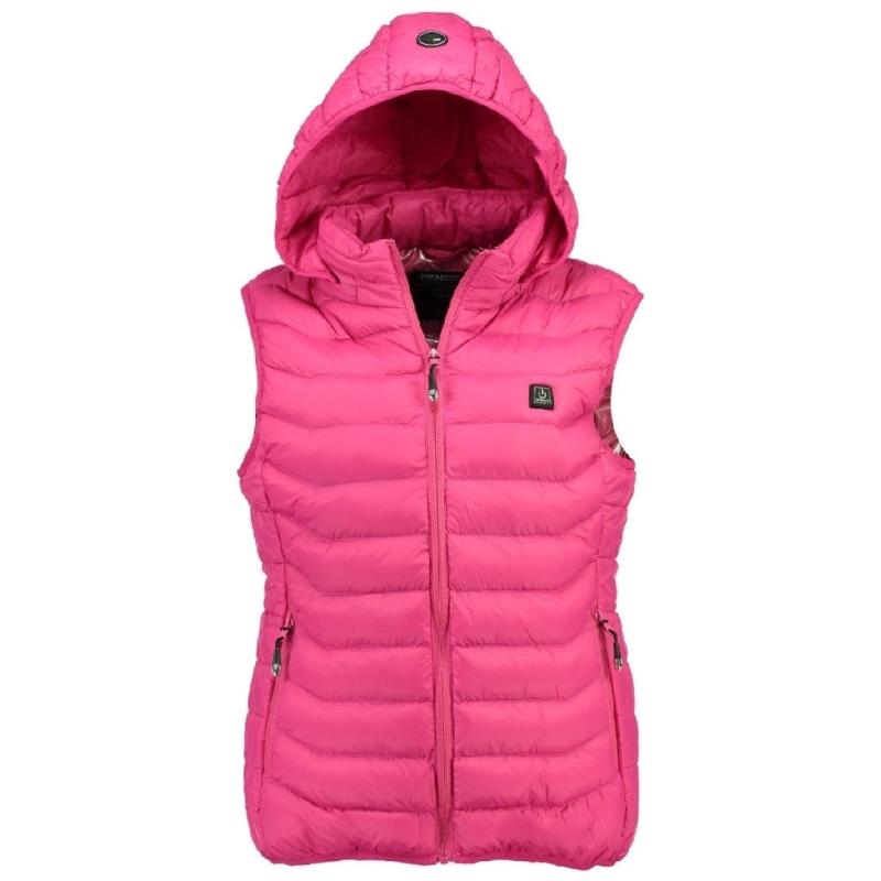 Vest Dame Warm Up Vest   Fushia fra Geographical Norway