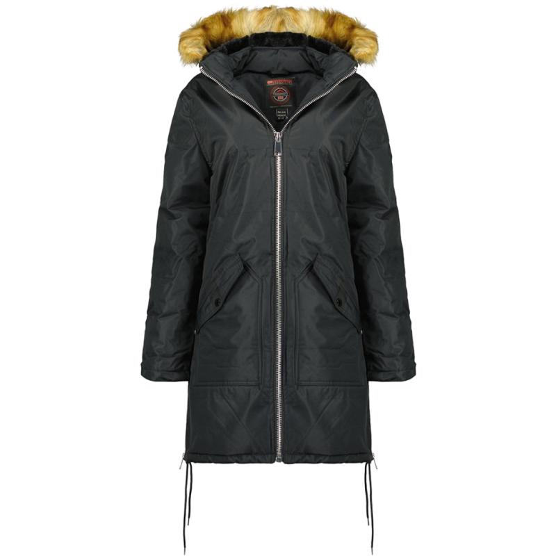 Dame Vinterjakke Canelle   Black fra Geographical Norway