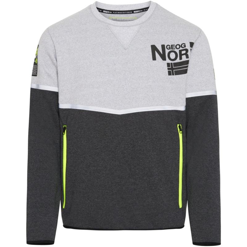 Sweatshirt Fanas Grey   Grey fra Geographical Norway