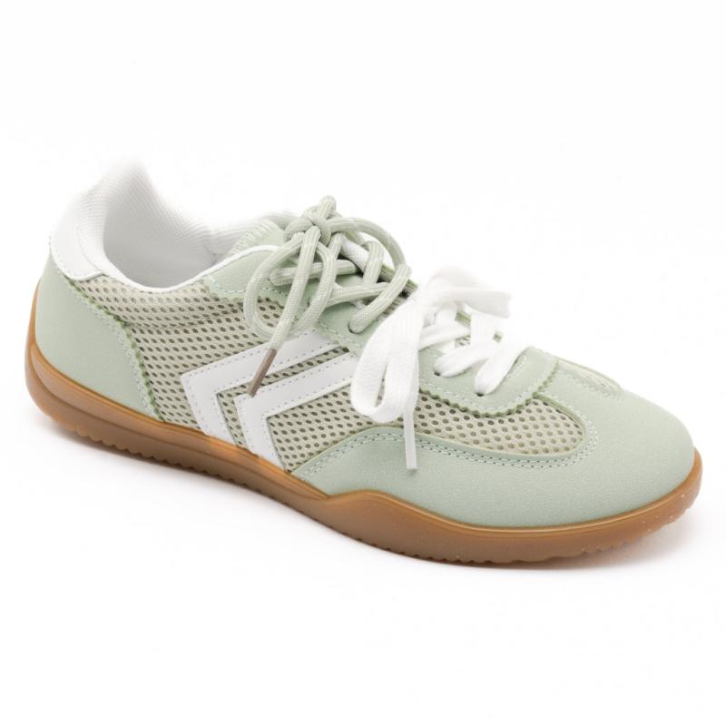 Gilberte Dame Sneakers 6503   Green fra Shoes