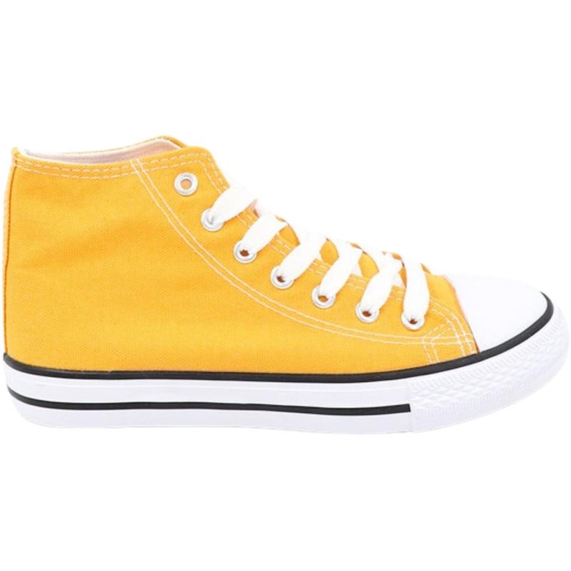 Heidi Dame Sneakers Xa001   Yellow fra Shoes