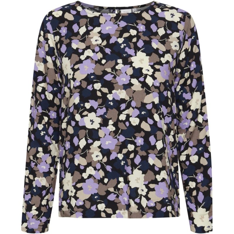 Dame Bluse Ihvera   Heirloom Lilac fra Ichi