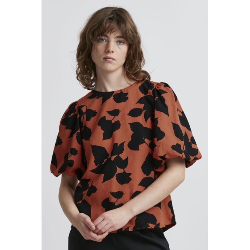 Dame Bluse Ihcavola   Pureed Pumpkin fra Ichi