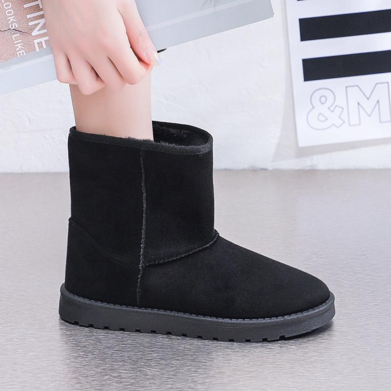 Lina Dame Bamsestøvle 6417   Black fra Shoes