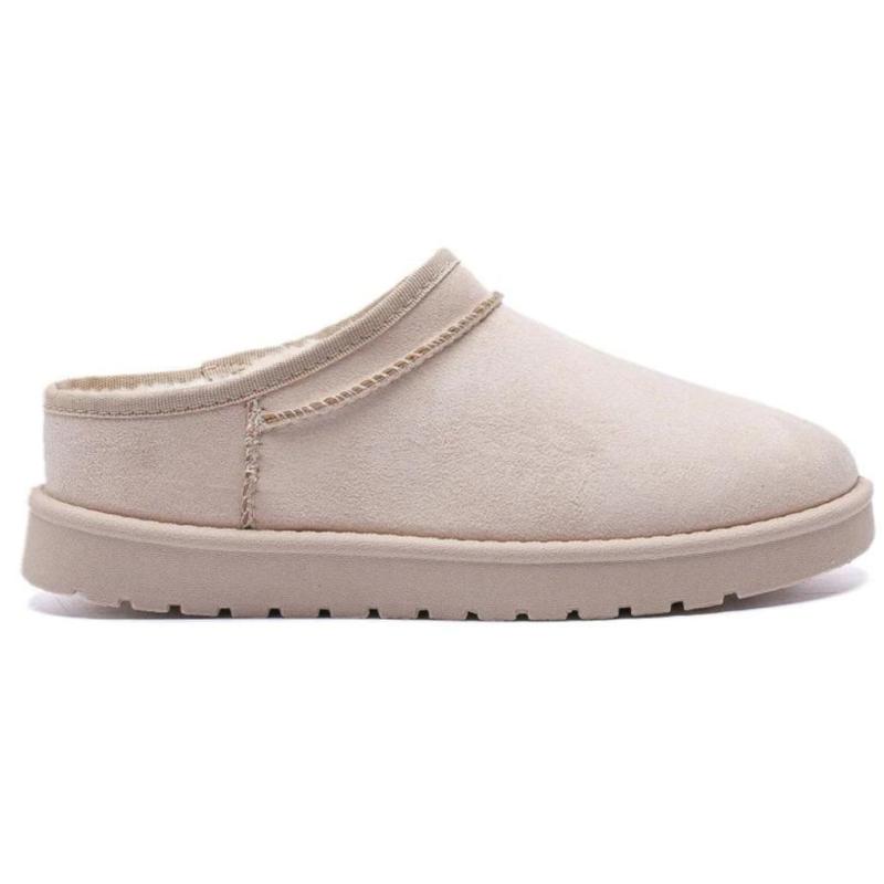 Mikka Dame Hjemmesko 6438   Beige fra Shoes