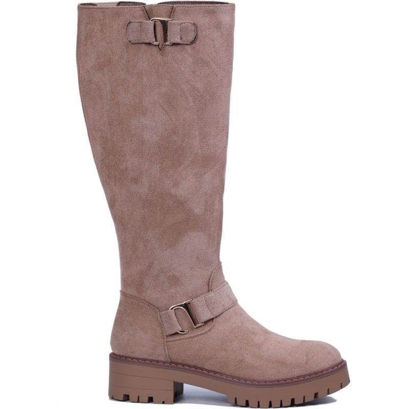 Bella Dame Støvler 68213   Kaki fra Shoes