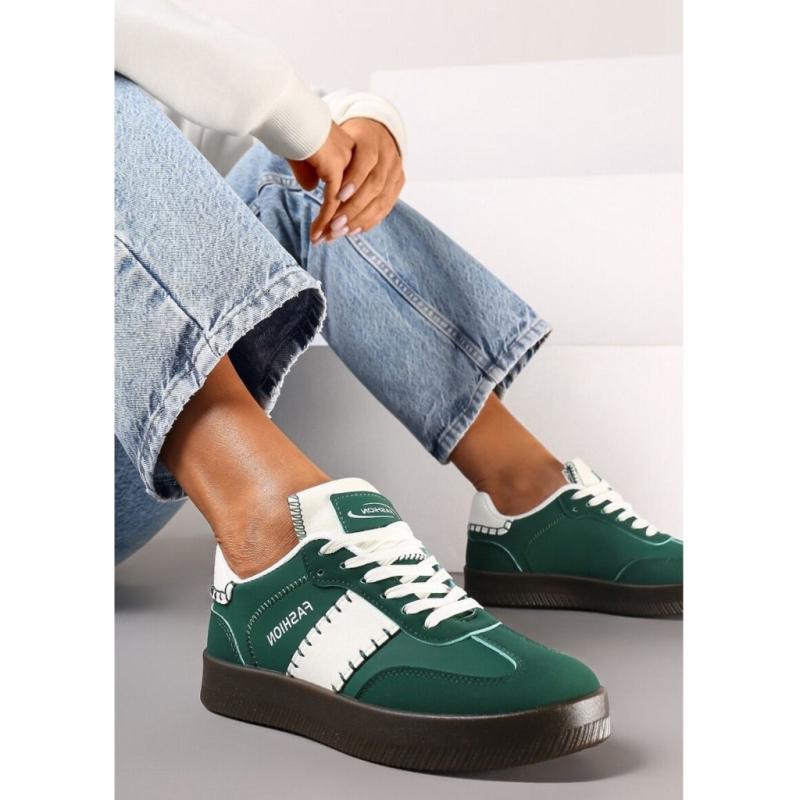 Josianne Dame Sneakers A 101   Green fra Shoes