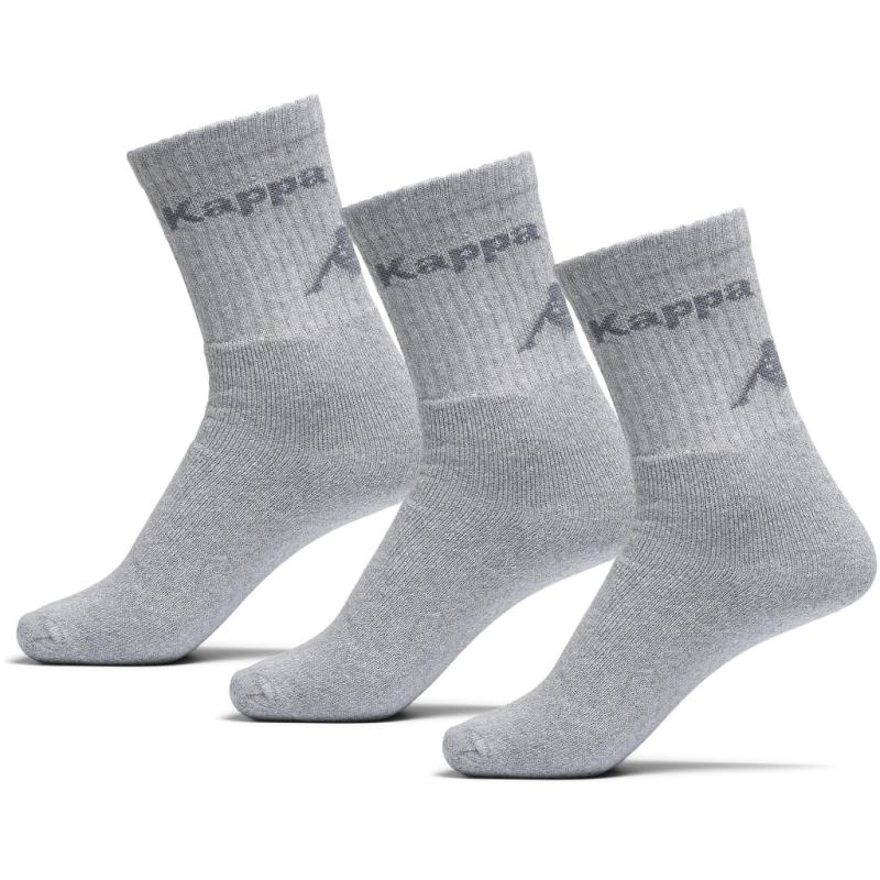 Kappa 3 Pak Strømper   Grey fra Tex-time