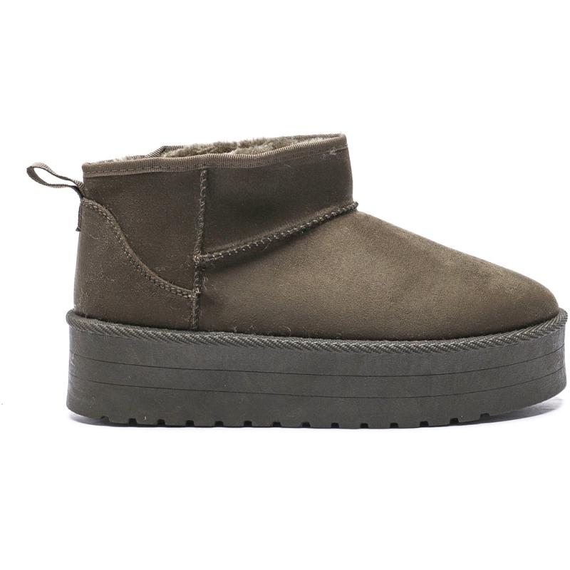 Kaya Dame Bamsestøvle 6431   Green fra Shoes
