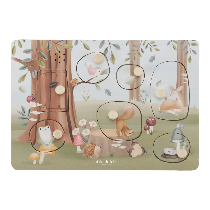 Puslespil M. Lyd   Forest Friends fra Little Dutch