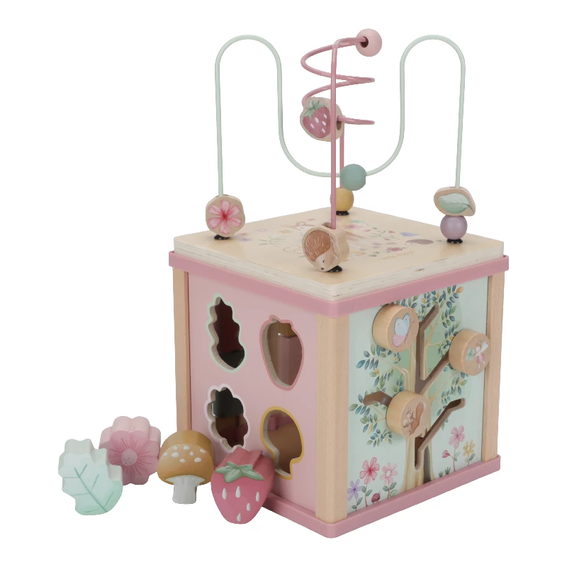 Aktivitetskube Fairy Garden Fsc fra Little Dutch