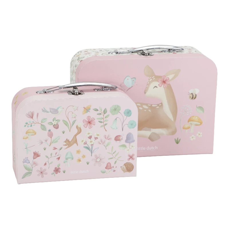 Kuffertsæt Fairy Garden Pink Fsc fra Little Dutch