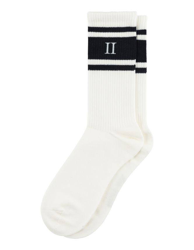 William Stripe 2 Pack Socks fra Les Deux