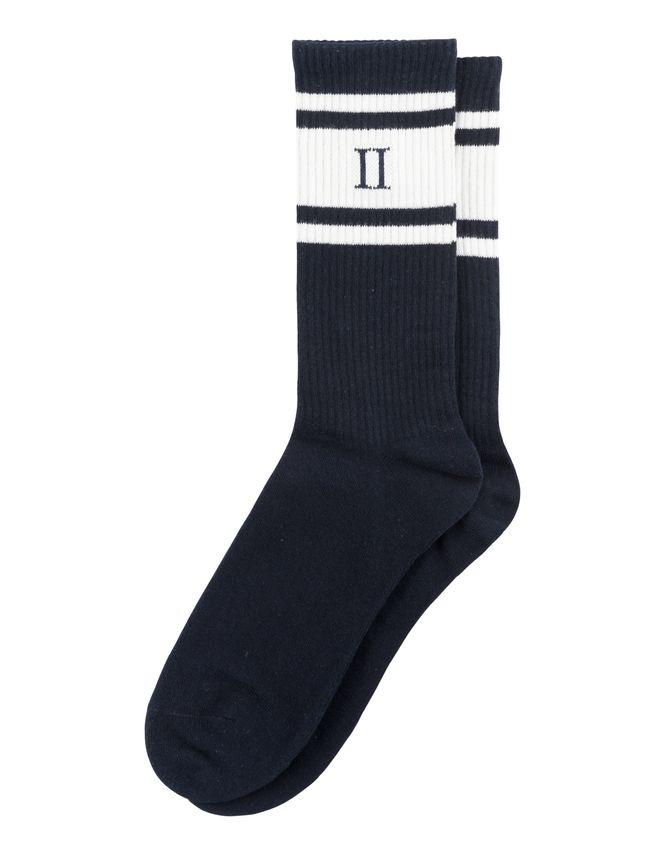 William Stripe 2 Pack Socks fra Les Deux
